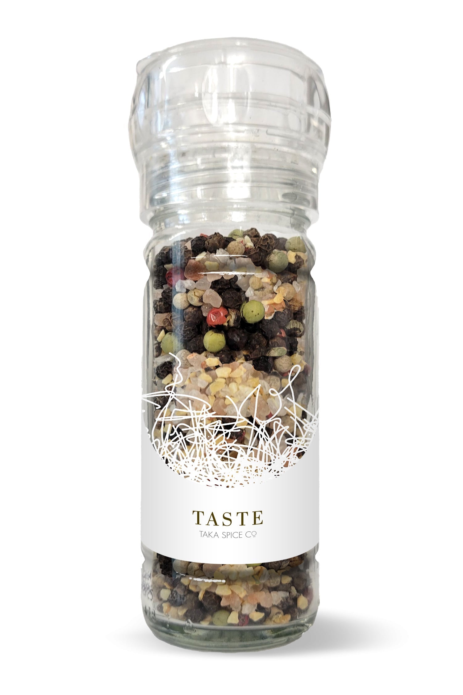 Half Cup Glass Spice Jar - The Spice & Tea Shoppe